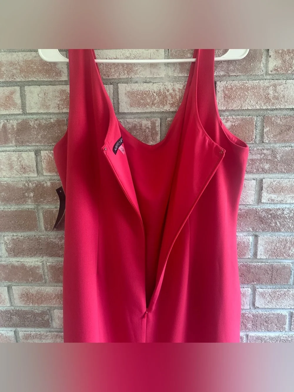Albert Nipon NEW Dress Shift Knee Length Women’s 18 Pink Office Professional